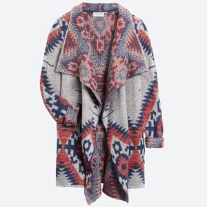 RD Style Tawny Open Drape Cardigan
